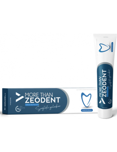 More Than Zeodent Diş Macunu 100 gr SLS, Florür ve Paraben İçermeyen Bebekler İçin Güvenli Formül