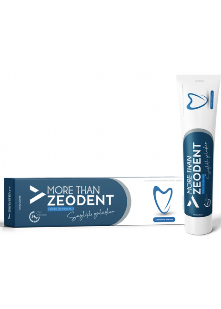 More Than Zeodent Diş Macunu 100 gr SLS, Florür ve Paraben İçermeyen Bebekler İçin Güvenli Formül