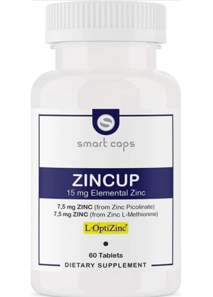 Smartcaps Zincup Çinko 15 mg 60 Tablet